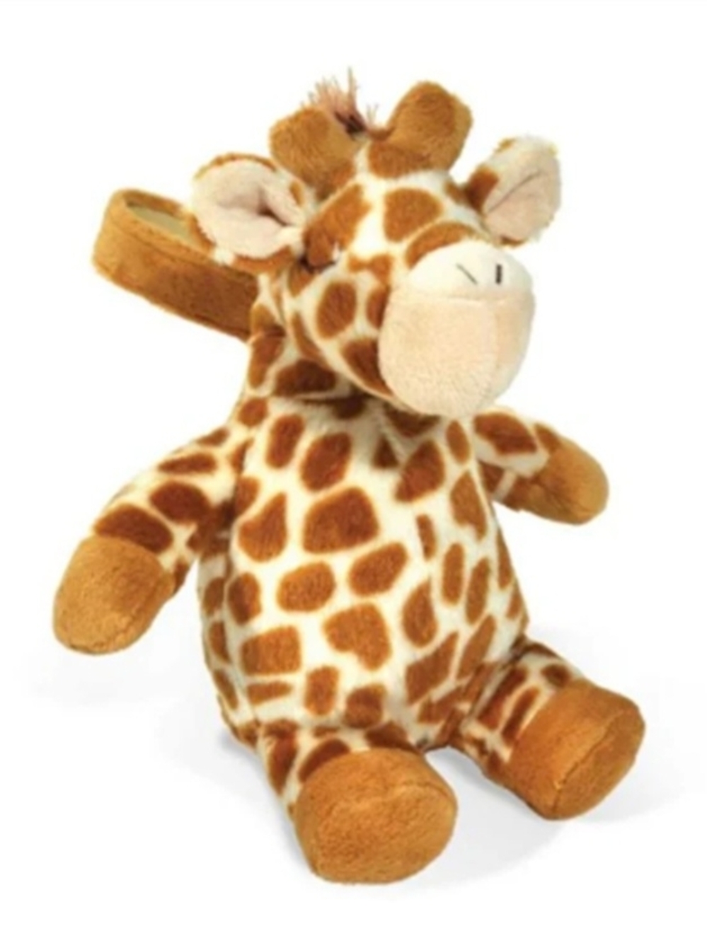 Cloud B Plush Giraffe Toy - Brown & Cream IT CAN BE ON THE GO OR STAY AT HOME